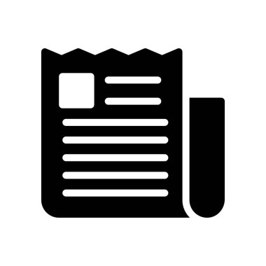 Şeffaf bir arkaplan üzerinde haber vektörü illüstrasyonu. Konsept ve grafik tasarımı için mükemmel kalite sembolleri.. 