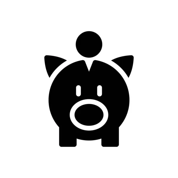 Schweinchen Vektor Illustration Auf Einem Transparenten Hintergrund Premium Qualität Symbole — Stockvektor