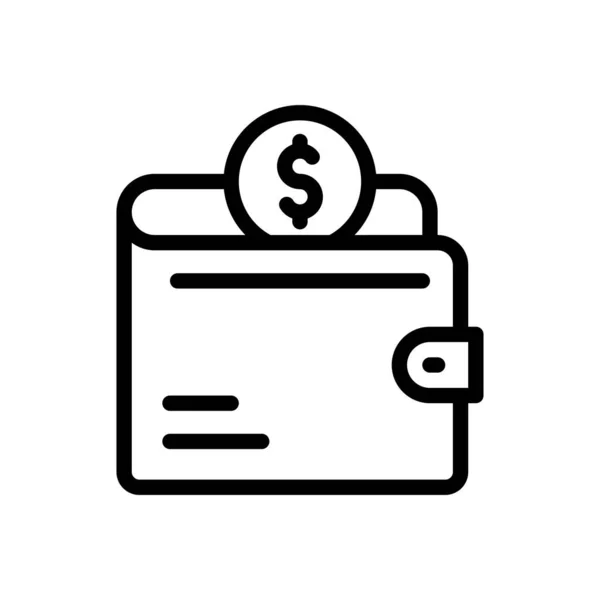 Dollar Vector Illustratie Een Transparante Achtergrond Premium Kwaliteit Symbolen Dunne — Stockvector