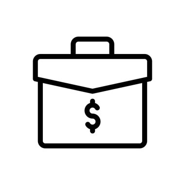 Saydam bir arkaplanda dolar vektör illüstrasyonu. Premium kalite semboller. Konsept ve grafik tasarım için ince çizgi simgesi.. 