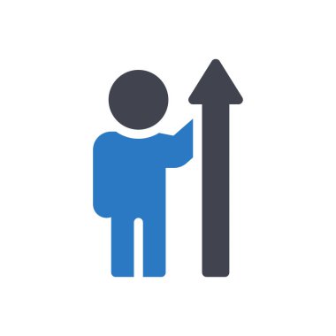 Şeffaf bir arkaplanda motivasyon vektörü çizimi. Konsept ve grafik tasarımı için mükemmel kalite sembolleri.. 