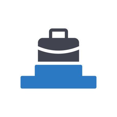 Şeffaf bir arkaplan üzerinde çanta vektör illüstrasyonu. Konsept ve grafik tasarımı için en iyi kalite semboller.. 