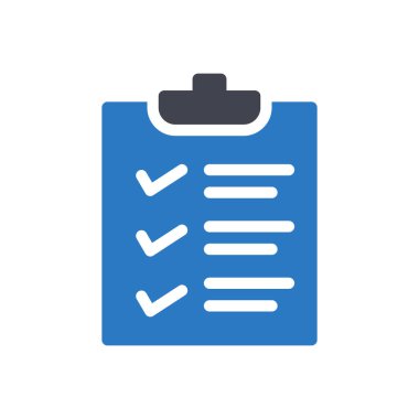 Şeffaf bir arkaplan üzerindeki denetleme listesi vektör illüstrasyonu. Konsept ve grafik tasarımı için mükemmel kalite sembolleri..