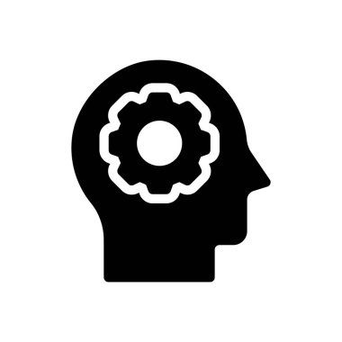 Şeffaf bir arkaplan üzerinde zihin vektör illüstrasyonu. Konsept ve grafik tasarım için mükemmel kalite sembolleri..