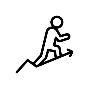 Şeffaf bir arkaplanda başarı vektör çizimi. Premium kalite sembolleri. Konsept ve grafik tasarım için ince çizgi simgesi.