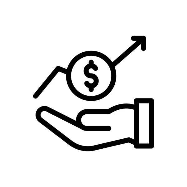 Ilustración Vector Dólar Sobre Fondo Transparente Símbolos Calidad Premium Icono — Archivo Imágenes Vectoriales