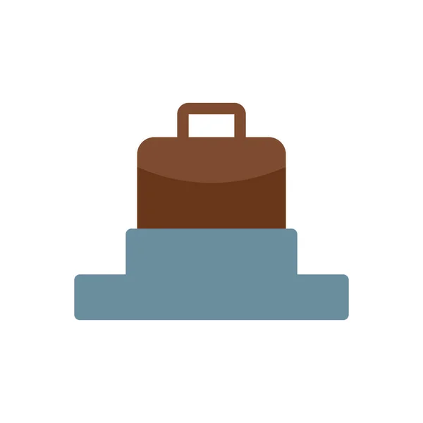 Briefcase Vector Illustration Transparent Background Premium Quality Symbols Stroke Icon — Stock Vector