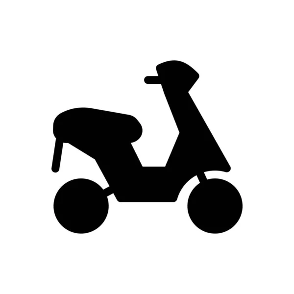 Motorrad Vektor Illustration Auf Transparentem Hintergrund Hochwertige Symbole Glyphen Symbol — Stockvektor