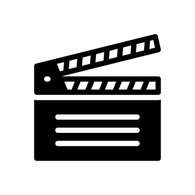 Şeffaf bir arkaplan üzerinde klaket vektör illüstrasyonu. Konsept ve grafik tasarımı için mükemmel kalite sembolleri..