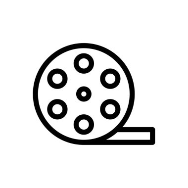 Şeffaf bir arkaplan üzerinde kamera vektör çizimi. Premium kalite semboller. Konsept ve grafik tasarım için ince çizgi simgesi.