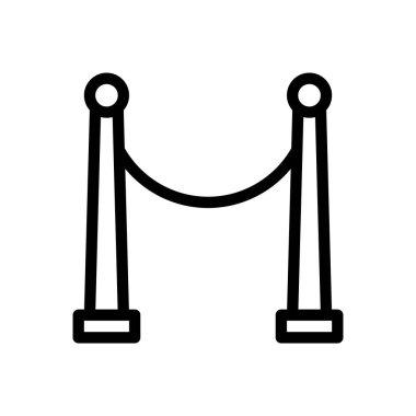 Şeffaf bir arkaplanda kırmızı vektör çizimi. Premium kalite sembolleri. Konsept ve grafik tasarım için ince çizgi simgesi.