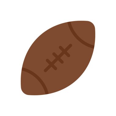 Şeffaf bir arkaplan üzerinde rugby vektör çizimi. Konsept ve grafik tasarımı için premimium kalitesi simgeleri..