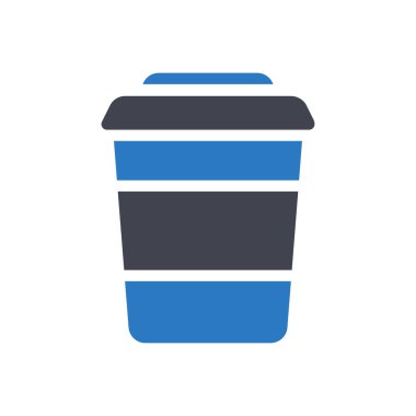 Şeffaf bir arkaplanda kahve vektörü çizimi. Konsept ve grafik tasarım simgeleri için kaliteli semboller.. 