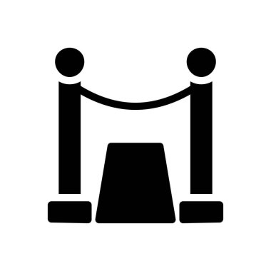 Şeffaf bir arkaplanda kırmızı vektör çizimi. Konsept ve grafik tasarımı için kaliteli semboller..