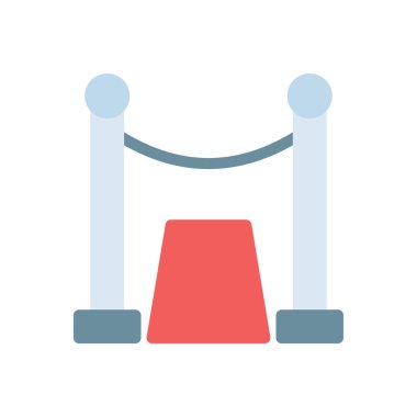 Şeffaf bir arkaplanda kırmızı vektör çizimi. Konsept ve grafik tasarımı için birinci sınıf kalite simgeler.. 