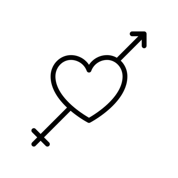 Illustration Vectorielle Cupide Sur Fond Transparent Symboles Qualité Premium Icône — Image vectorielle