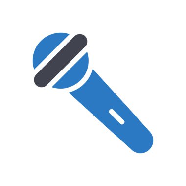 Şeffaf bir arkaplan üzerinde MIC vektör çizimi. Konsept ve grafik tasarım için mükemmel kalite sembolleri..