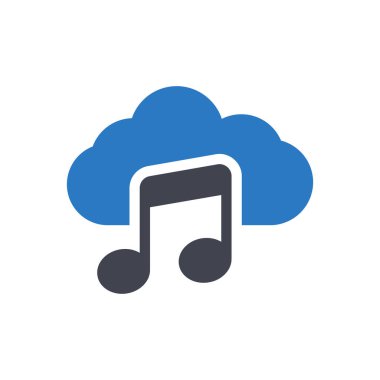 Şeffaf bir arkaplan üzerinde bulut vektör çizimi. Konsept ve grafik tasarımı için özel kalite semboller.. 