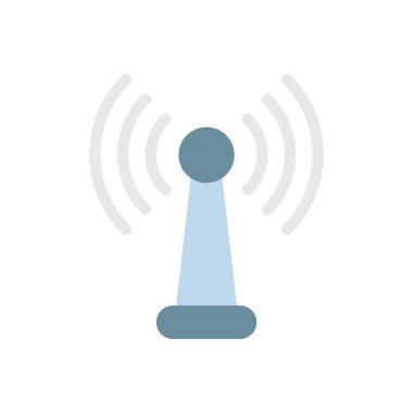 Şeffaf bir arkaplan üzerinde sinyal vektör illüstrasyonu. Konsept ve grafik tasarım için premimium kalite simgeleri.. 