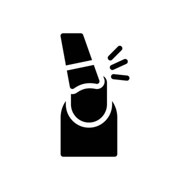 Saydam bir arkaplan üzerinde tırnak vektör çizimi. Konsept ve grafik tasarımı için mükemmel kalite semboller.. 