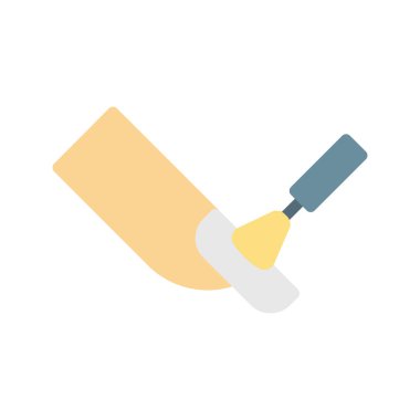 Saydam bir arkaplanda tırnak vektör çizimi. Konsept ve grafik tasarım için kaliteli semboller.. 