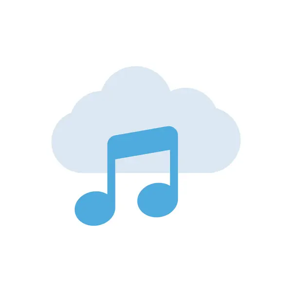 Cloud Vector Illustration Transparent Background Premium Quality Symbols Stroke Icon — 스톡 벡터