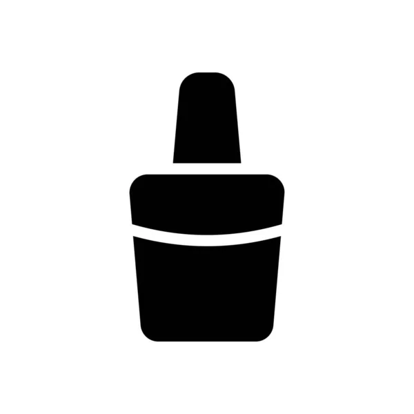 Nagellack Vektor Illustration Auf Transparentem Hintergrund Hochwertige Symbole Glyphen Symbol — Stockvektor