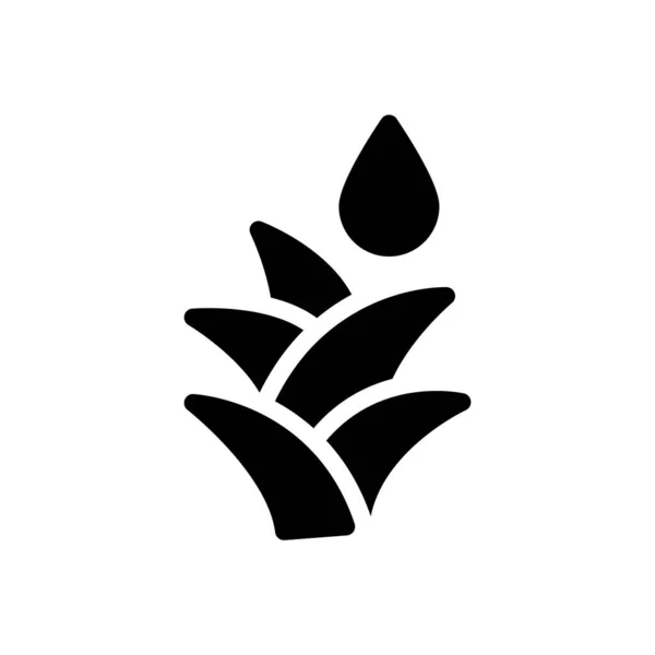 Векторна Ілюстрація Олії Прозорому Фоні Символи Якості Премій Піктограма Гліфів — стоковий вектор