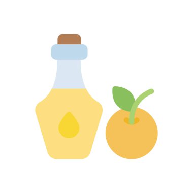 Şeffaf bir arkaplan üzerinde turuncu vektör çizimi. Konsept ve grafik tasarım için birinci sınıf kalite simgeler..