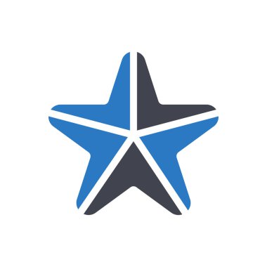 Şeffaf bir arkaplan üzerinde yıldız vektör çizimi. Konsept ve grafik tasarım için mükemmel kalite sembolleri.. 