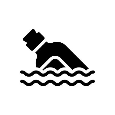 Saydam bir arkaplan üzerindeki çöp vektörü çizimi. Konsept ve grafik tasarımı için mükemmel kalite semboller.. 