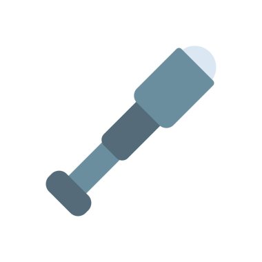 Şeffaf bir arkaplan üzerinde teleskop vektör çizimi. Konsept ve grafik tasarımı için mükemmel kalite simgeleri.. 