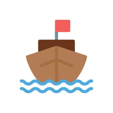 Şeffaf bir arkaplan üzerinde seyir vektörü çizimi. Konsept ve grafik tasarımı için premium kalite simgeleri..