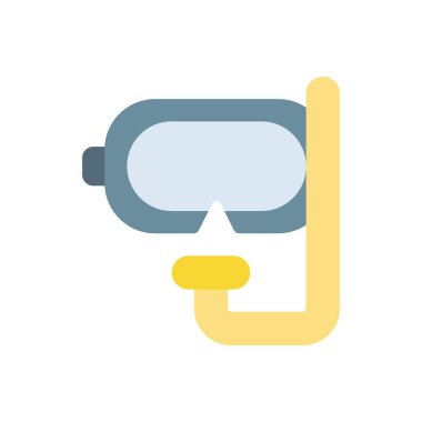 Şeffaf bir arkaplan üzerinde scuba vektör çizimi. Konsept ve grafik tasarımı için premimium kalite simgeleri..