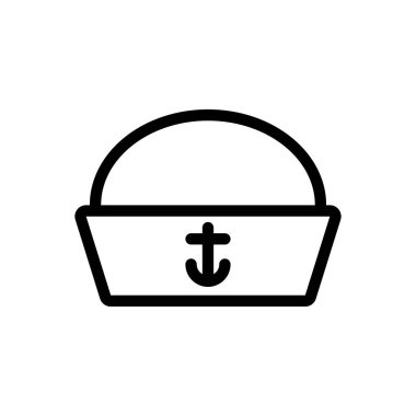 Şeffaf bir arkaplanda pilot vektör çizimi. Konsept ve grafik tasarım için ince çizgi simgesi.. 