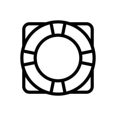 Şeffaf bir arkaplanda yaşam boyu vektör çizimi. Konsept ve grafik tasarımı için ince çizgi simgesi.. 