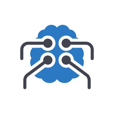 Şeffaf bir arkaplanda sinir vektörü çizimi. Konsept ve grafik tasarımı için özel kalite semboller..