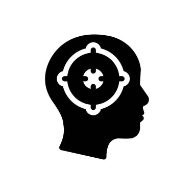 Şeffaf bir arkaplan üzerinde hedef vektör çizimi. Konsept ve grafik tasarımı için mükemmel kalite sembolleri.. 