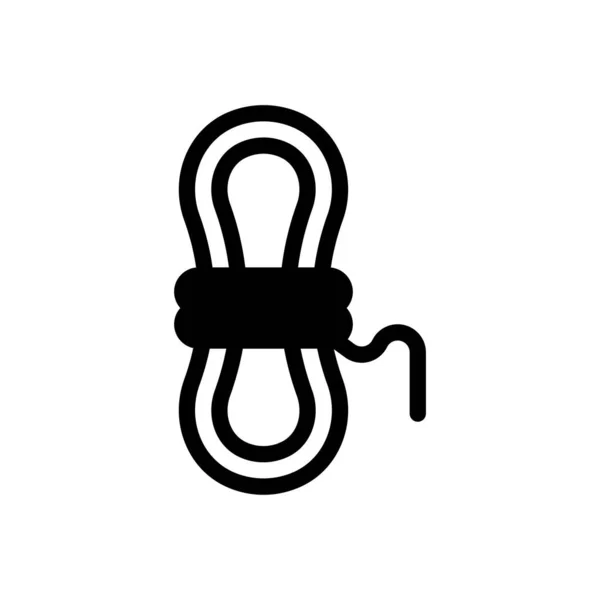 Gambar Vektor Tali Background Premium Simbol Mutu Glyphs Untuk Konsep - Stok Vektor