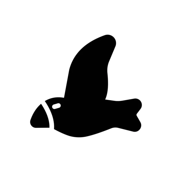 Parakeet Vector Illustration Transparent Background Premium Quality Symbols Glyphs Icon — Stock vektor