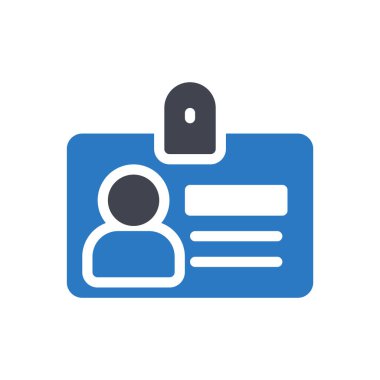 Şeffaf bir arkaplan üzerinde kimlik vektör illüstrasyonu. Konsept ve grafik tasarımı için kaliteli semboller.. 