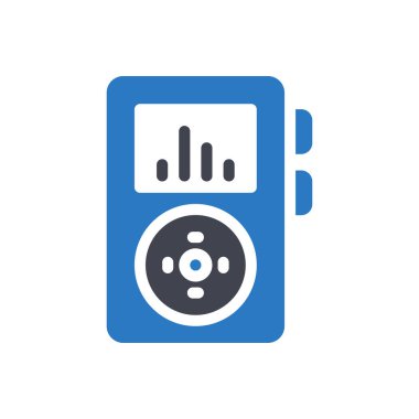 Şeffaf bir arkaplan üzerinde ses vektör illüstrasyonu. Konsept ve grafik tasarımı için mükemmel kalite sembolleri.. 