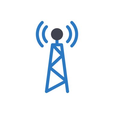 Şeffaf bir arkaplan üzerinde sinyal vektör illüstrasyonu. Konsept ve grafik tasarım için mükemmel kalite sembolleri.. 