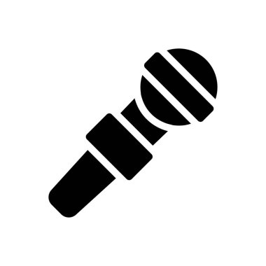 Şeffaf bir arkaplan üzerinde MIC vektör çizimi. Konsept ve grafik tasarım için mükemmel kalite sembolleri..