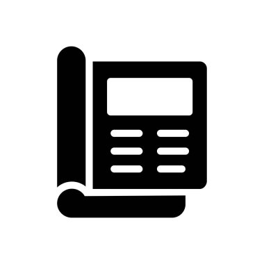 Şeffaf bir arkaplan üzerinde haber vektörü illüstrasyonu. Konsept ve grafik tasarımı için mükemmel kalite sembolleri.. 