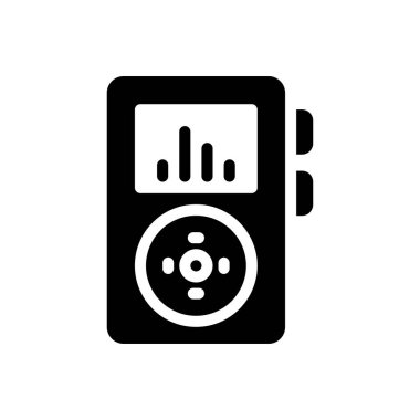 Şeffaf bir arkaplan üzerinde ses vektör illüstrasyonu. Konsept ve grafik tasarımı için mükemmel kalite sembolleri.. 