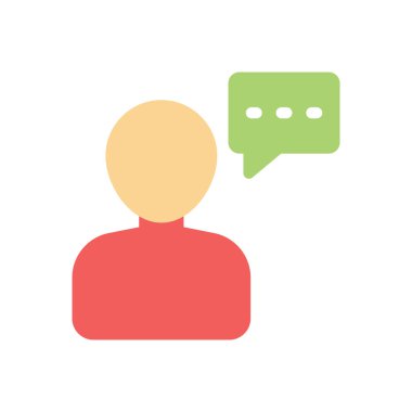 Saydam bir arkaplan üzerinde gazeteci vektör illüstrasyonu. Konsept ve grafik tasarımı için premium kalite simgeleri.. 