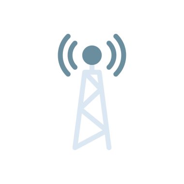 Şeffaf bir arkaplan üzerinde sinyal vektör illüstrasyonu. Konsept ve grafik tasarım için premimium kalite simgeleri..