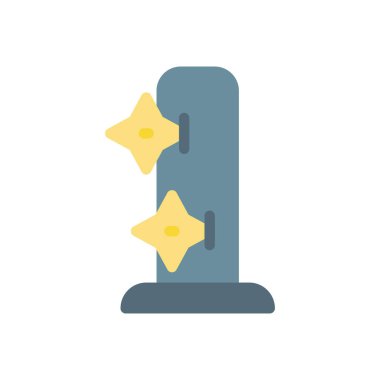 Şeffaf bir arkaplan üzerinde ninja vektör illüstrasyonu. Konsept ve grafik tasarımı için premium kalite simgeleri..