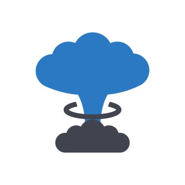 Saydam bir arkaplanda patlama vektör çizimi. Konsept ve grafik tasarım simgeleri için kaliteli semboller.. 